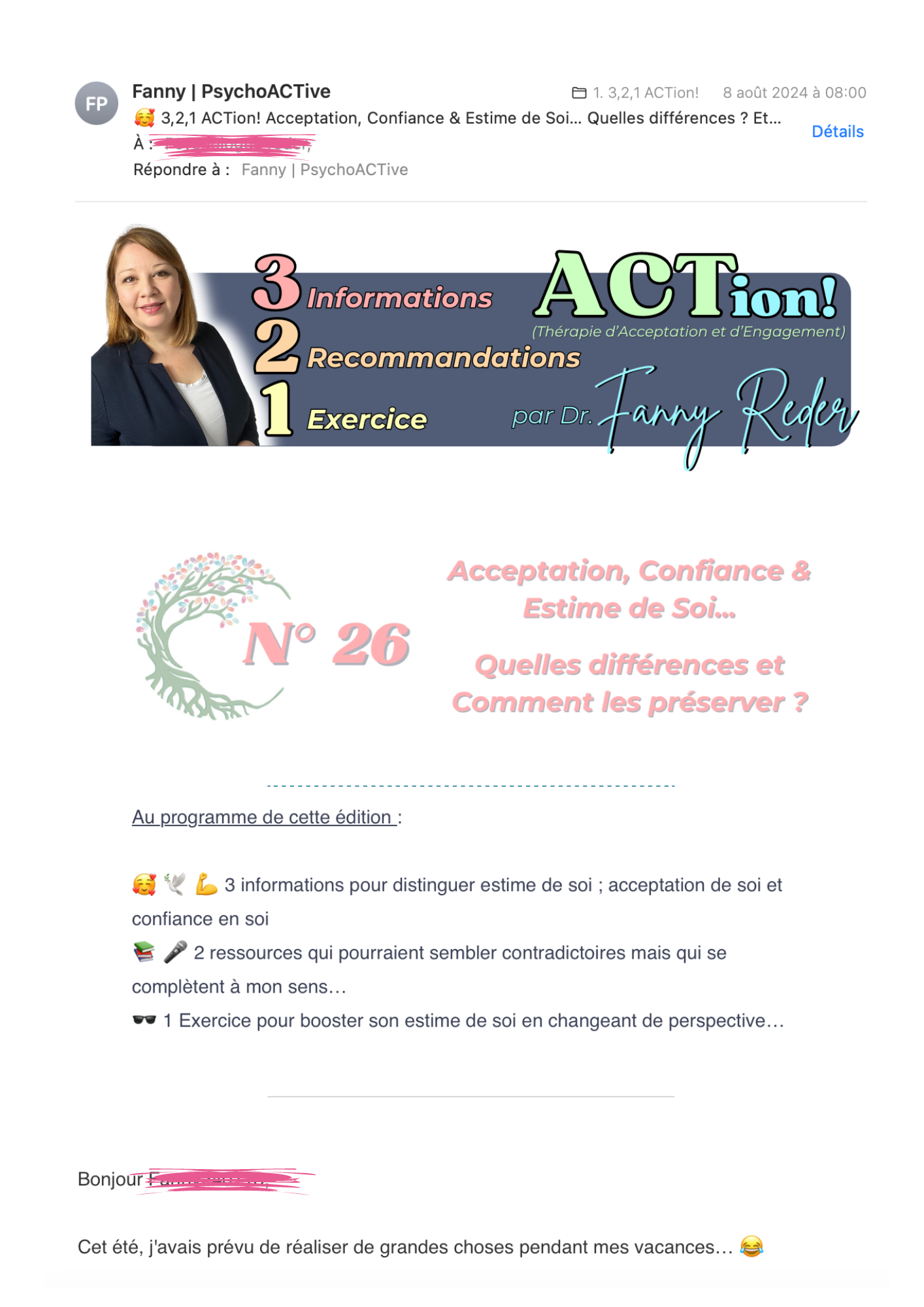 Illustration | Newsletter 3,2,1 ACTion !