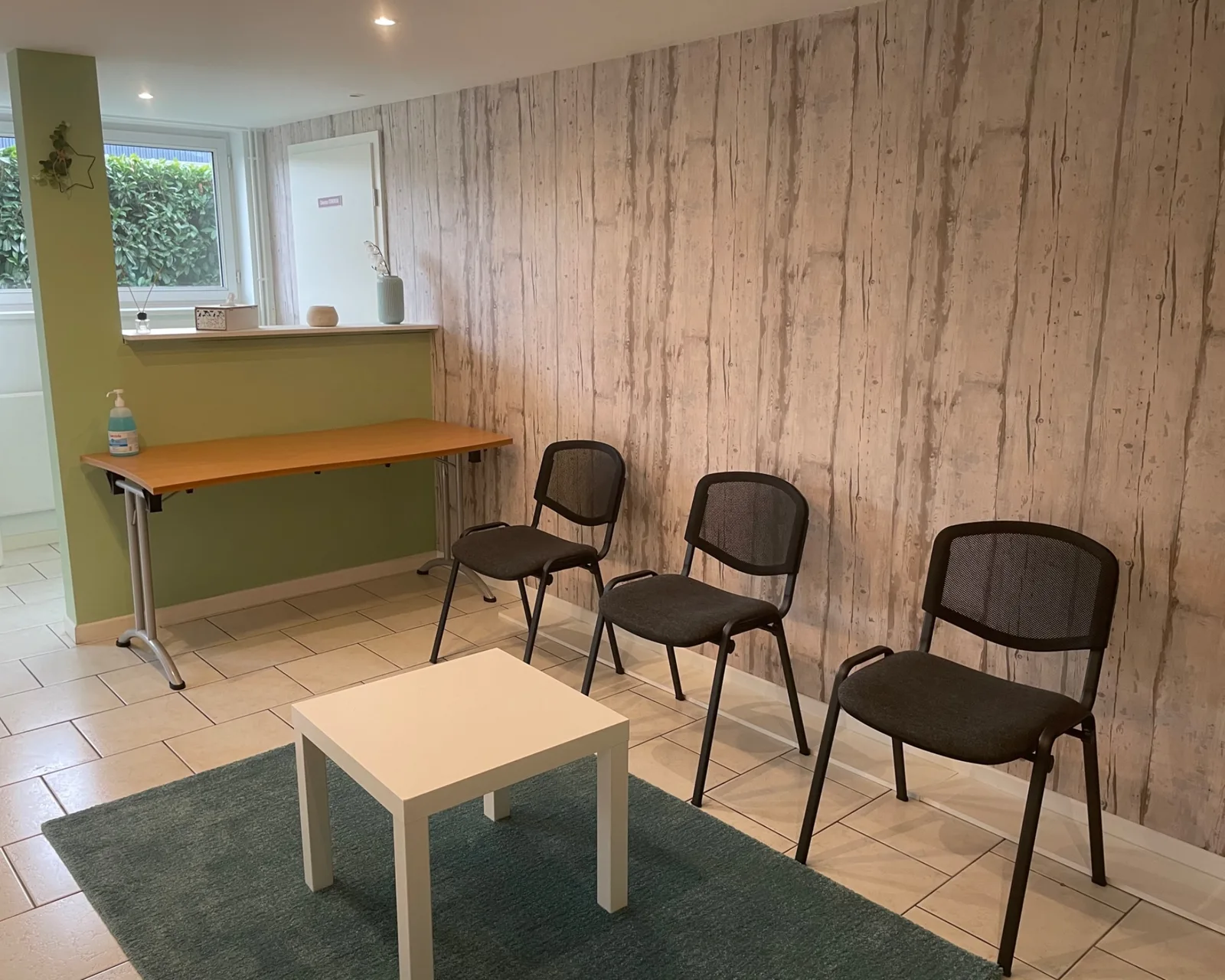 Espace détente avant la séance, cabinet de psychologie à Illkirch