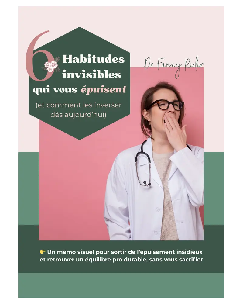 Mémo : les 6 habitudes invisibles qui vous épuisent