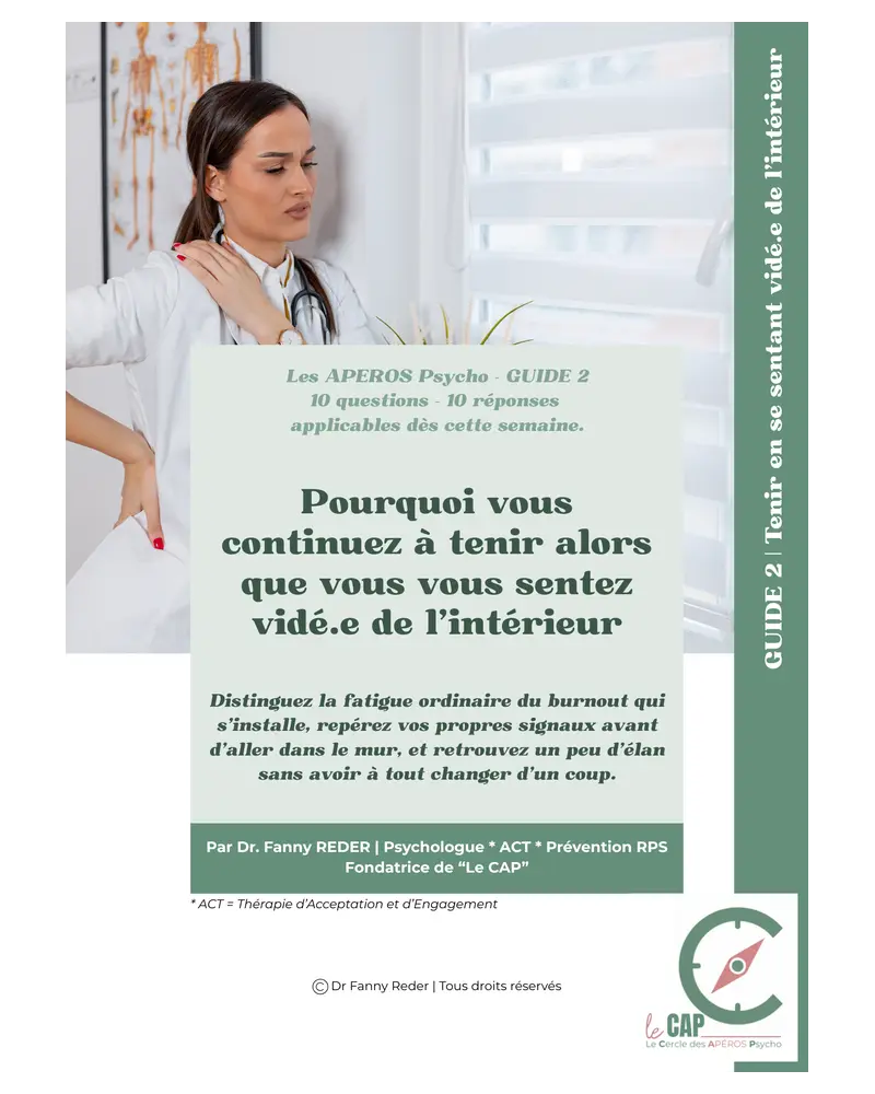 Guide : pourquoi vous continuez à tenir alors que vous vous sentez vidé·e