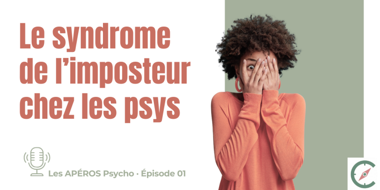 Fanny Reder, psychologue spécialisée ACT - épisode 01 du podcast Les APÉROS Psycho sur le syndrome de l’imposteur chez les psys