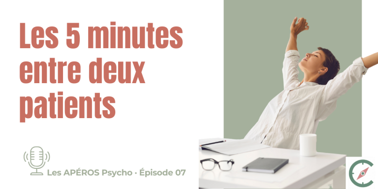 Fanny Reder, psychologue spécialisée ACT - épisode 07 du podcast Les APÉROS Psycho sur les 5 minutes entre deux patients
