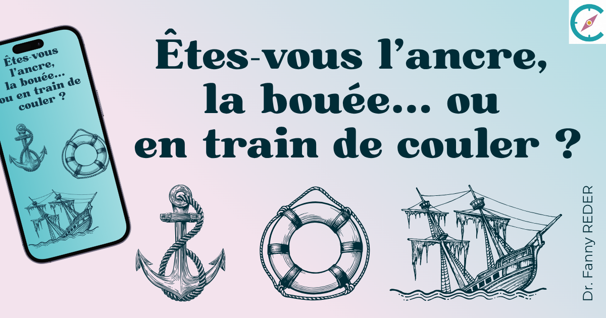 Visuel du quiz Êtes-vous l'ancre, la bouée, ou en train de couler ?